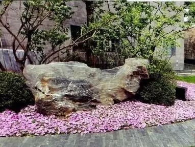 自然园林置石的方法与案例